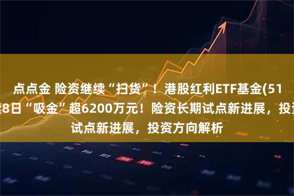 点点金 险资继续“扫货”！港股红利ETF基金(513820)连续8日“吸金”超6200万元！险资长期试点新进展，投资方向解析